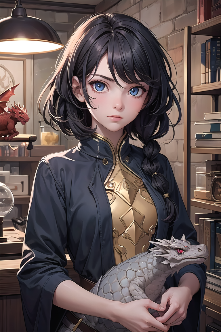 377969-1068470648-(masterpiece,best quality), 1girl, with dragon, looking at viewer, {long hair_short hair}, (wavy hair_0.8), {upper body_cowboy s.png